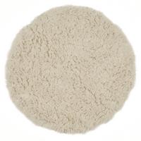 TEPPICH Luxus Flokati 2500 150x150 cm - Champagner, Textil (150/150cm) - Rug and Roll