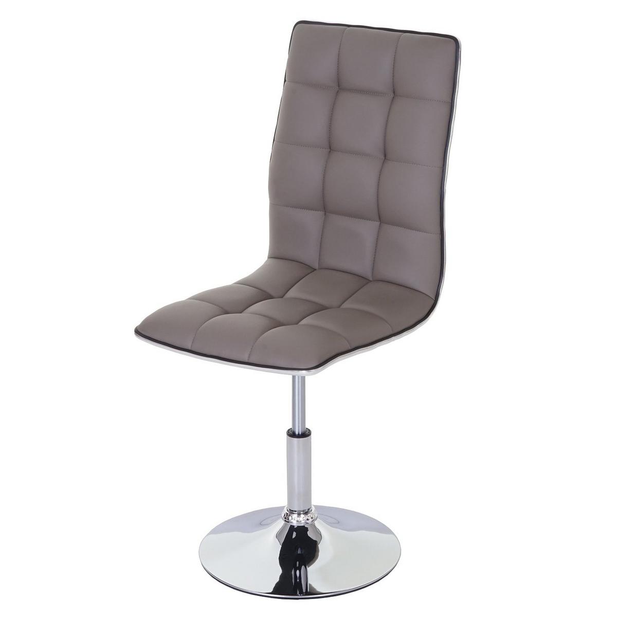ESSZIMMERSTUHL Anthrazit 6er-Set - Taupe/Anthrazit, Textil (43/103/54cm) - MCW