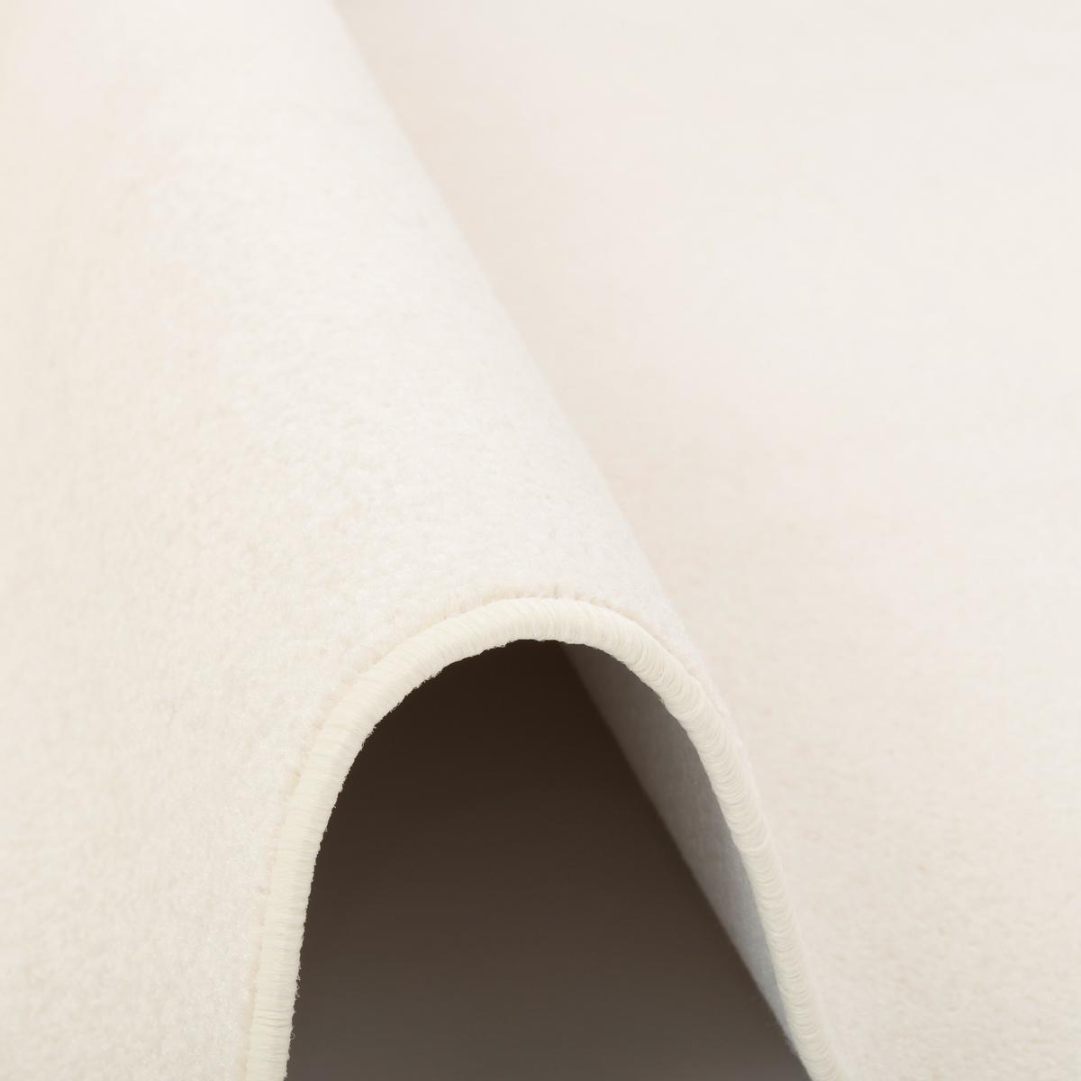 TREND VELOURS LÄUFER TEPPICH JOY - Creme, Textil (80/320cm) - Snapstyle