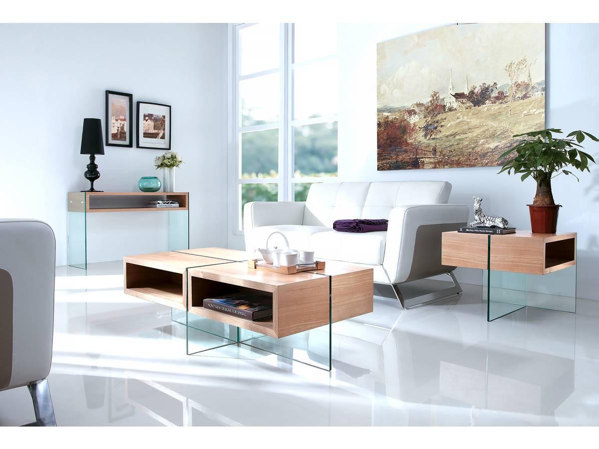 COUCHTISCH venezia Braun - Braun, Holzwerkstoff (60/60/50cm) - Habitat Garten