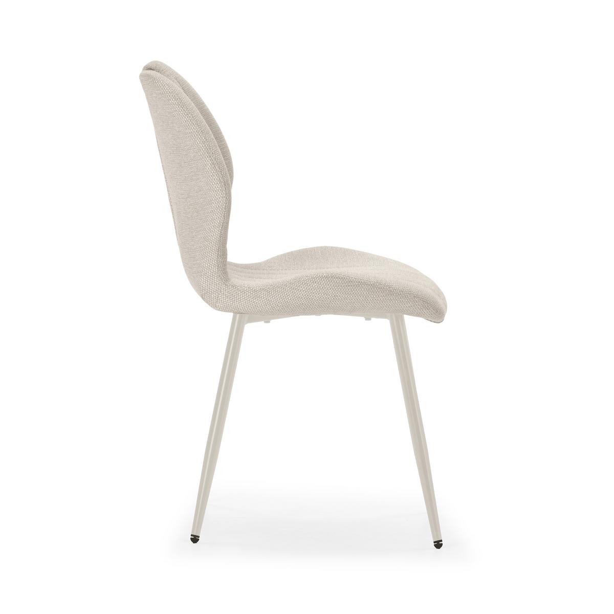 ESSZIMMERSTUHL Muli Beige 48/58/86 cm - Beige, Textil (58/86/48cm) - Calicosy