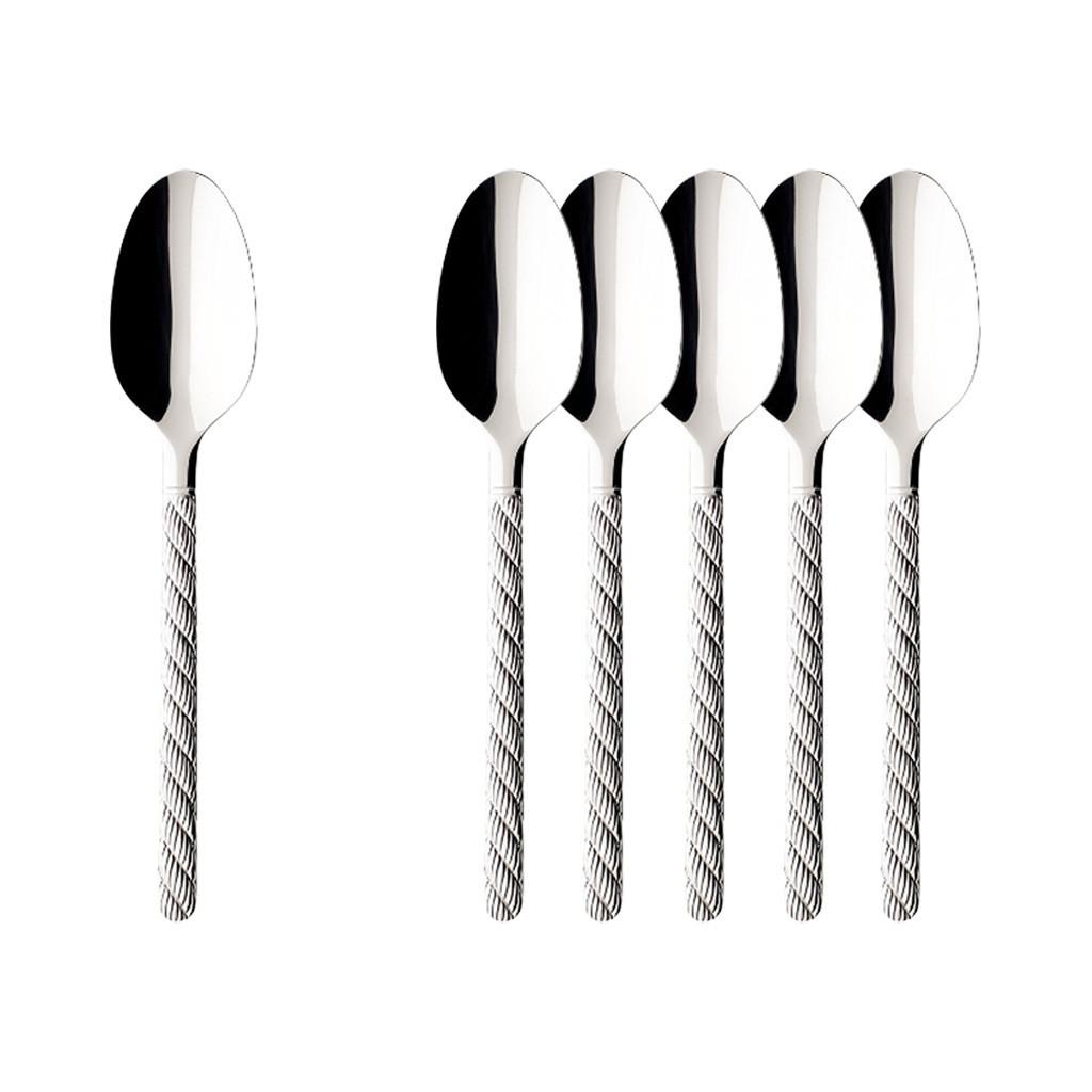 TAFELLÖFFEL Montauk silber 212 mm 6er Set - Silberfarben, Metall - Villeroy & Boch