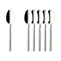 TAFELLÖFFEL Montauk silber 212 mm 6er Set - Silberfarben, Metall - Villeroy & Boch