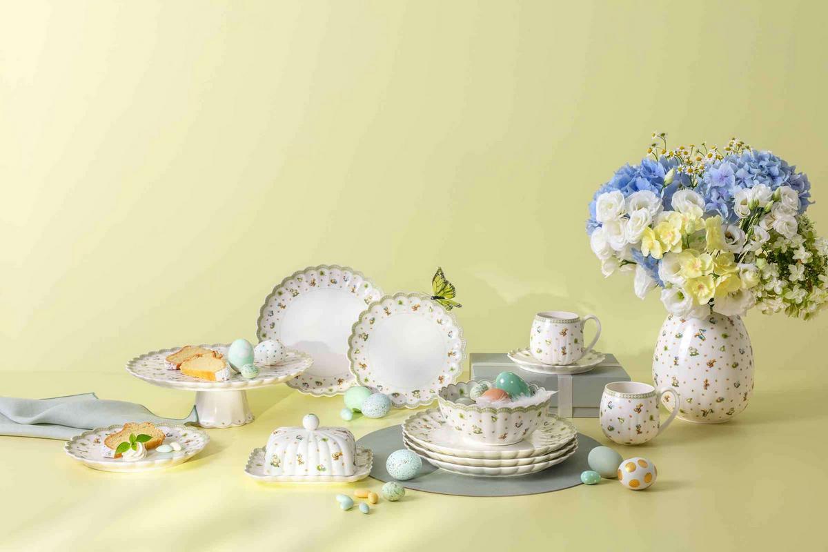 EIERTELLER Easter Delight grün ø 24,2 cm - Grün, Keramik (24.2/3.2/24.2cm) - Villeroy & Boch