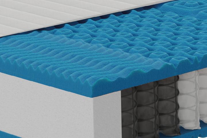 Taschenfederkernmatratze H3 Kern Noppenstruktur