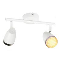 DECKENSTRAHLER Glorlicht 15.5/5.6/25 cm - Weiß, Kunststoff (25/15.5/5.6cm) - ZMH