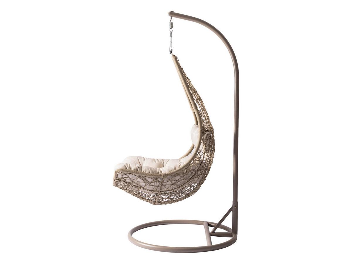 HÄNGESESSEL Boho - Beige, Metall (95/195/95cm) - MIRJAN24
