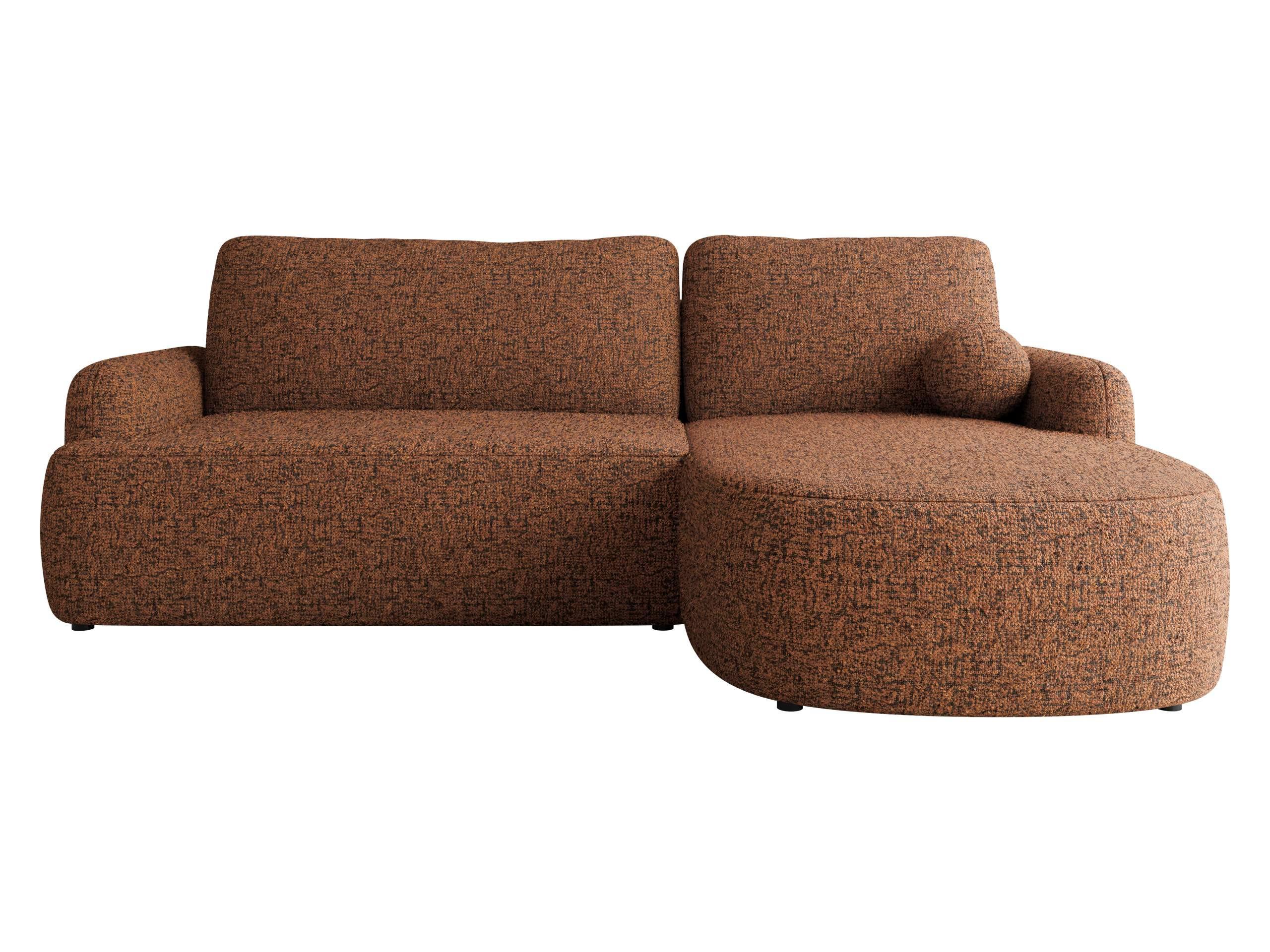 ECKSOFA Loridu, Seite: Rechts - Messingfarben/Schwarz, Holz/Kunststoff (250/174cm) - MIRJAN24