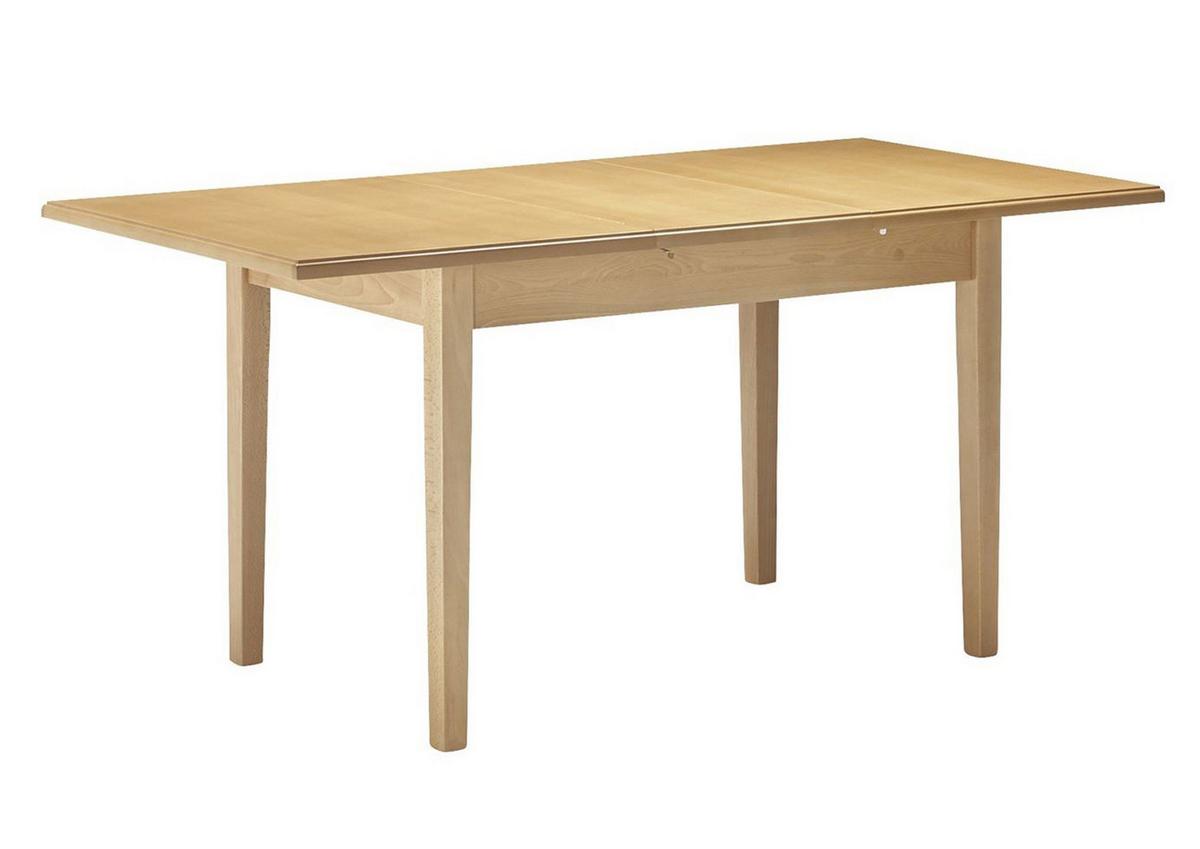 ESSTISCH Deborah im Modernen Landhausstil 120 x 75 x 75 Buche lackiert - Braun, Holz (75/121/75cm) - 58aufmkessel
