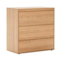 KOMMODE 80/80/40 Tori Eichenfarbe - Honigeiche, Holzwerkstoff (80/80/40cm) - VS Venta-stock