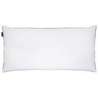 KOPFKISSEN Weiß Hoch 40/80 cm Teide - Weiß, Naturmaterialien (80/40cm) - Beliani