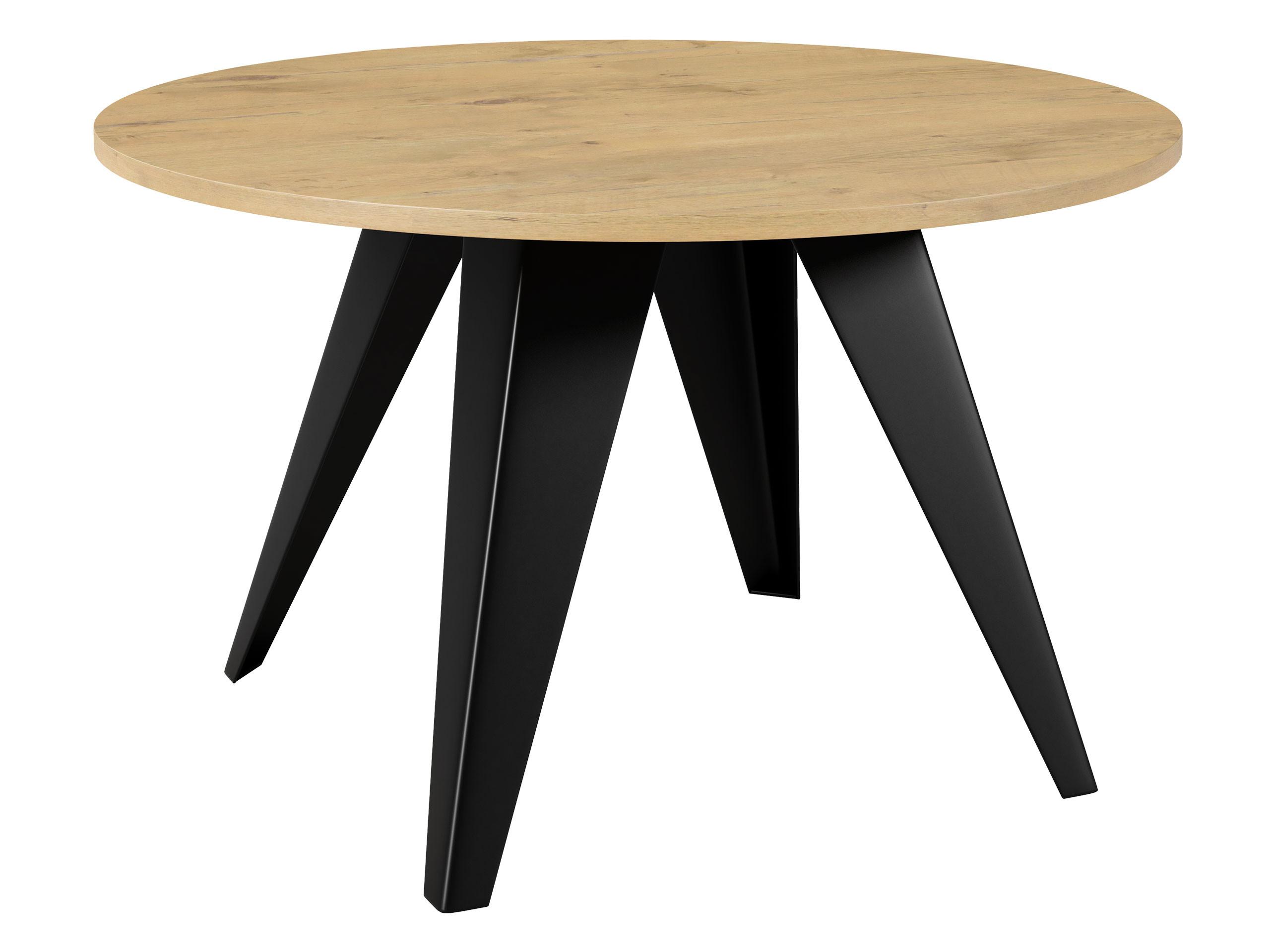 COUCHTISCH Fare - Schwarz/Naturfarben, Holzwerkstoff/Metall (75/75/50cm) - MIRJAN24