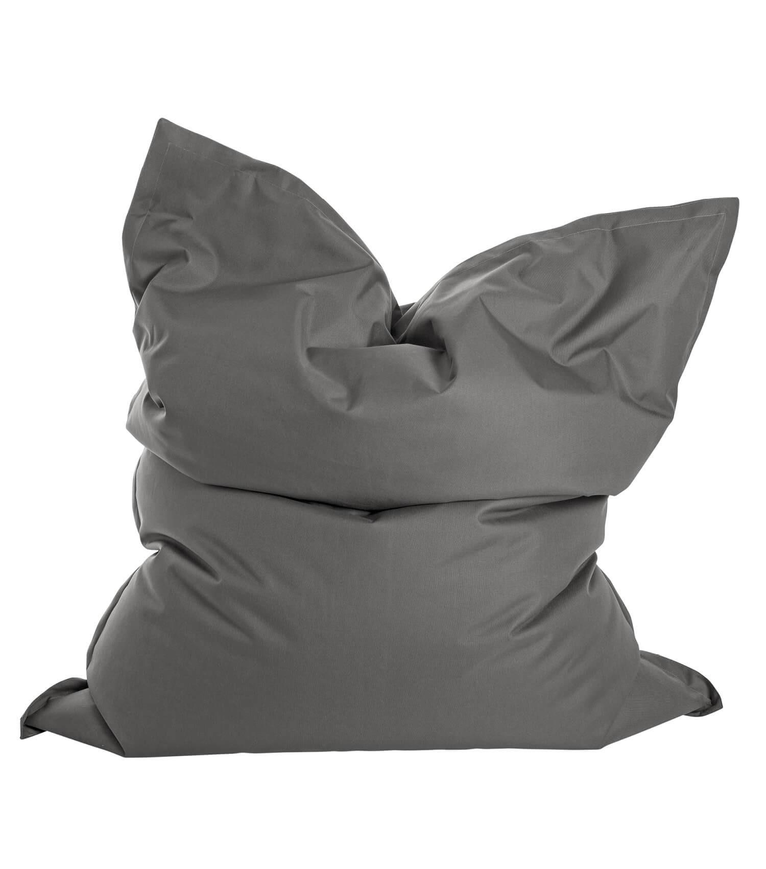 OUTDOOR SITZSACK XXL Der Große - Anthrazit, Textil (130/170/20cm) - Mokebo