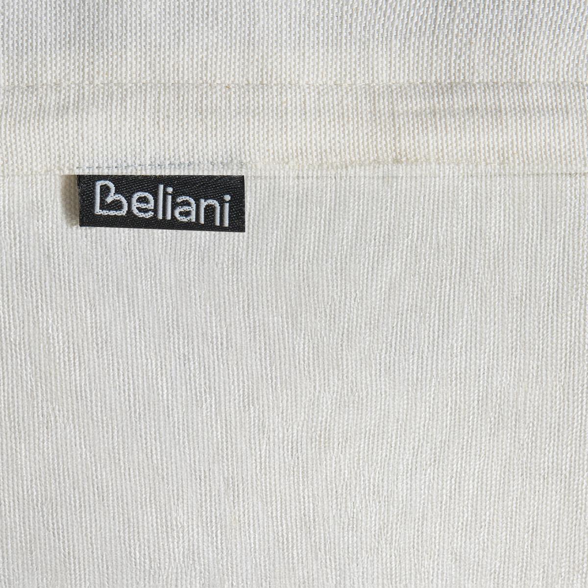DEKOKISSEN 2er-Set Weiß 45/45 cm Lansium - Weiß, Textil (45/45cm) - Beliani