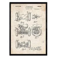 POSTER Lkw Autobahn Patent 2 A3 Rahmenlos - Klar, Papier (29.7/5/42cm) - Nacnic