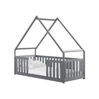 HAUSBETT Bee - Grau, Holz (90/200cm) - MIRJAN24