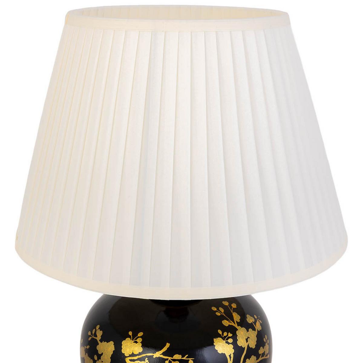 LAMPE, schwarz, 24x37cm - Schwarz, Keramik (24/24/37cm) - Wanderlust