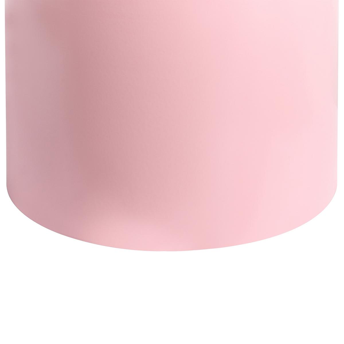 BEISTELLTISCH Rosa Torrens - Pink, Metall (45/45/46cm) - Beliani