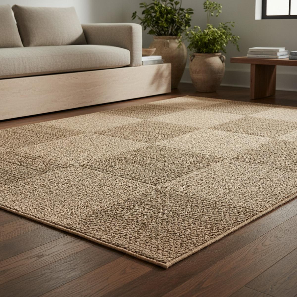 TEPPICH Outdoor ARLBERG in Beige, in Jute-Optik, aus Polypropylen, 80 x 250 cm - Beige, Textil (250/80cm) - KADIMA DESIGN