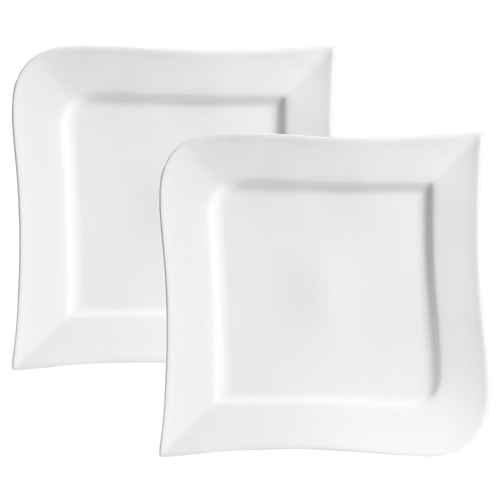 SERVIERPLATTEN Melodie weiß ø 33 cm 2er Set - Weiß, Keramik (33/3/33cm) - Ritzenhoff Breker
