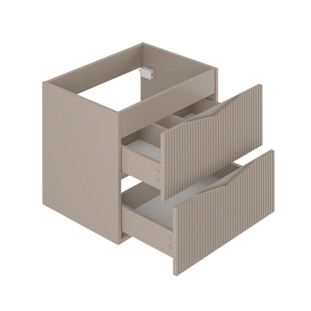 WASCHTISCH 60cm Tao Kaschmir - Beige, Holzwerkstoff (60/50/45.8cm) - Petits-meubles