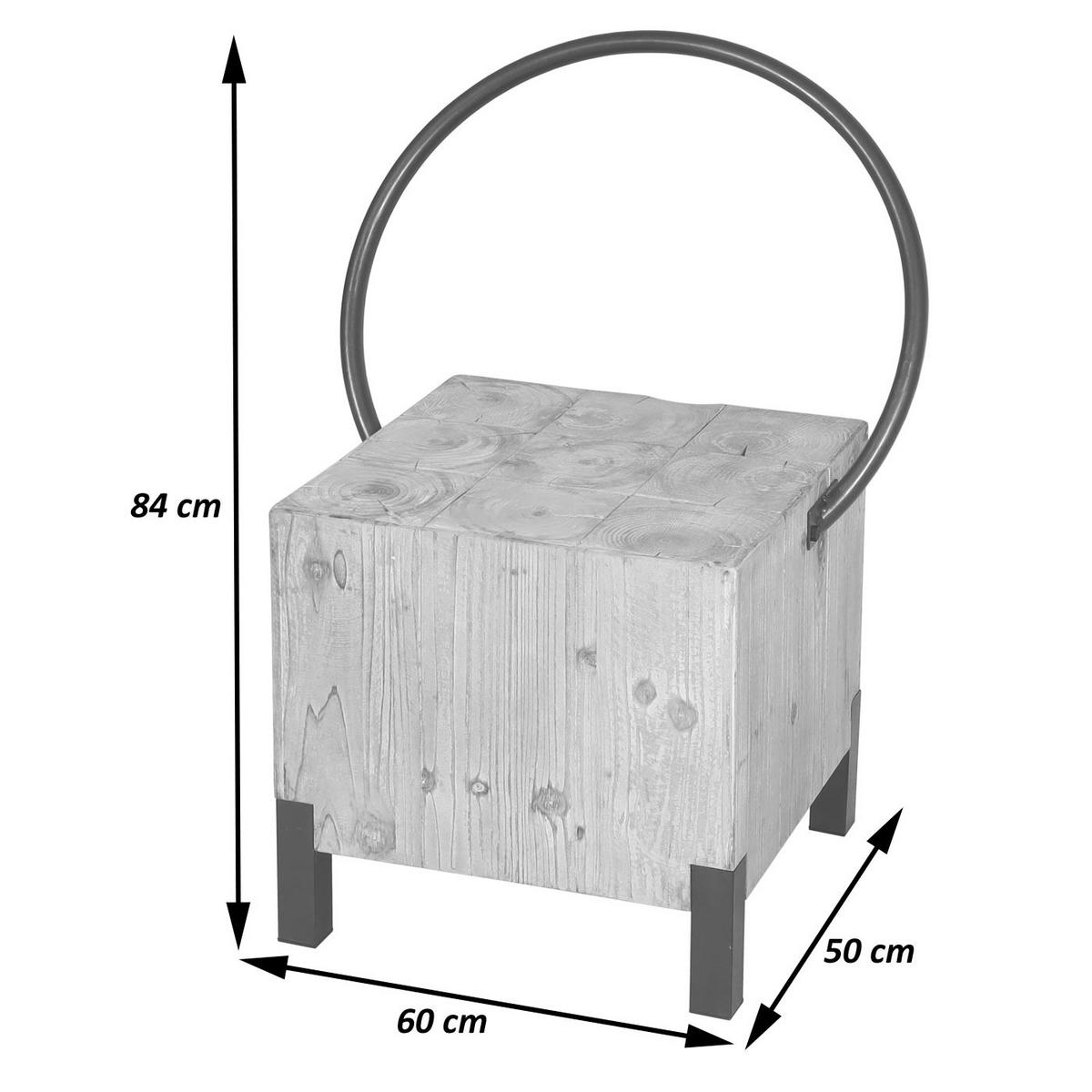 ESSZIMMERSTUHL Braun, Schwarz - Schwarz/Braun, Holz (60/84/50cm) - MCW
