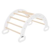 KLETTERBOGEN Weiß - Weiß, Holz (52/45.5/89cm) - Joyz