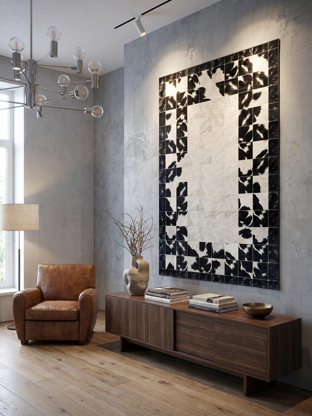 TEPPICH Flachgewebe Waschbar PIZOL in Schwarz, im Patchwork-Stil, 200 x 290 cm - Schwarz, Textil (290/200cm) - KADIMA DESIGN