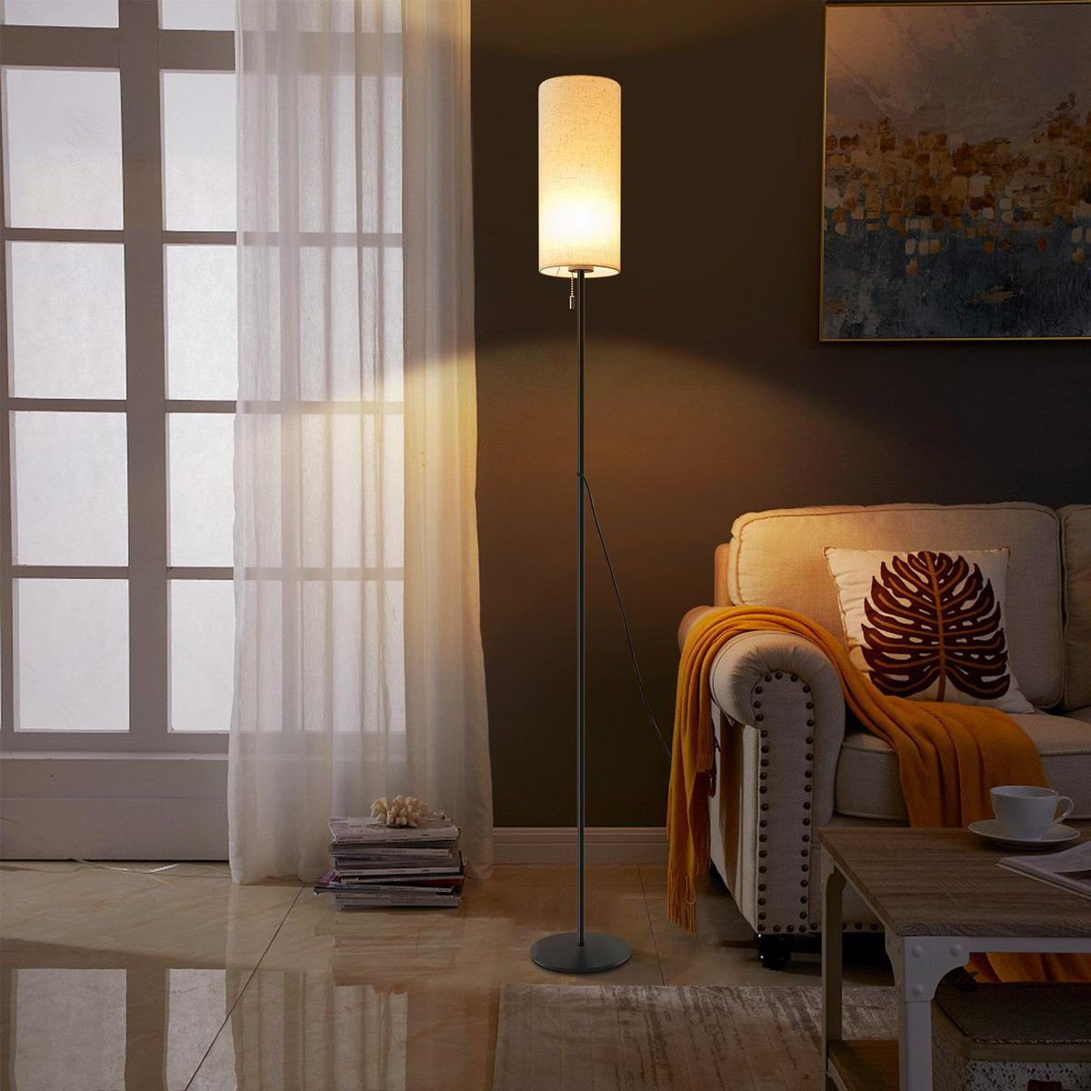 LED-STEHLAMPE Yallourakis 151/16/14cm - Schwarz, Metall (151/16/14cm) - Nettlife
