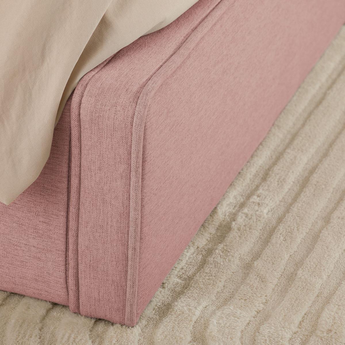 POLSTERBETT MARINI 140X200 CM - Altrosa, Textil (140/200cm) - IDIMEX