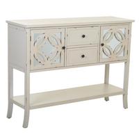 SIDEBOARD aus Holz 121x37x91 cm - Grau, Holz (121/91/37cm) - Wanderlust