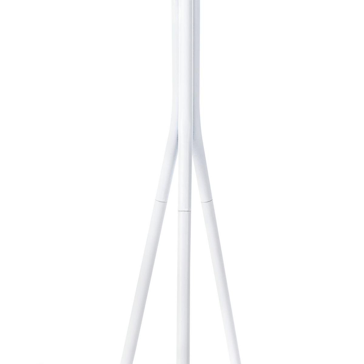 GARDEROBENSTÄNDER Weiß Arnot - Weiß, Metall (50/176/50cm) - Beliani
