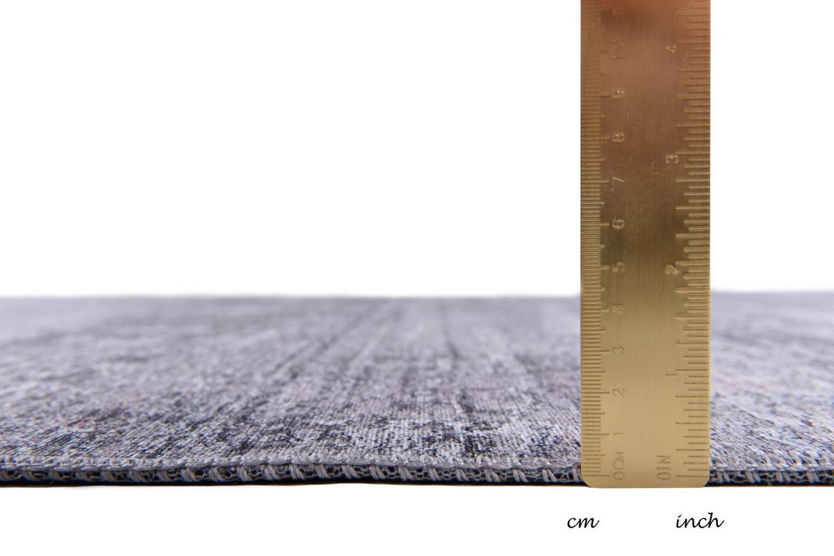 VINTAGE-TEPPICH Cecilia 190x290 cm - Grau, Textil (190/290cm) - Gino Falcone