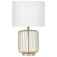 TISCHLAMPE Thouet 35/35/58 cm - Weiß, Metall (35/35/58cm) - Beliani