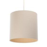HÄNGELEUCHTE Beige 50/60 cm - Beige, Kunststoff (50/1.1/60cm) - ONZENO