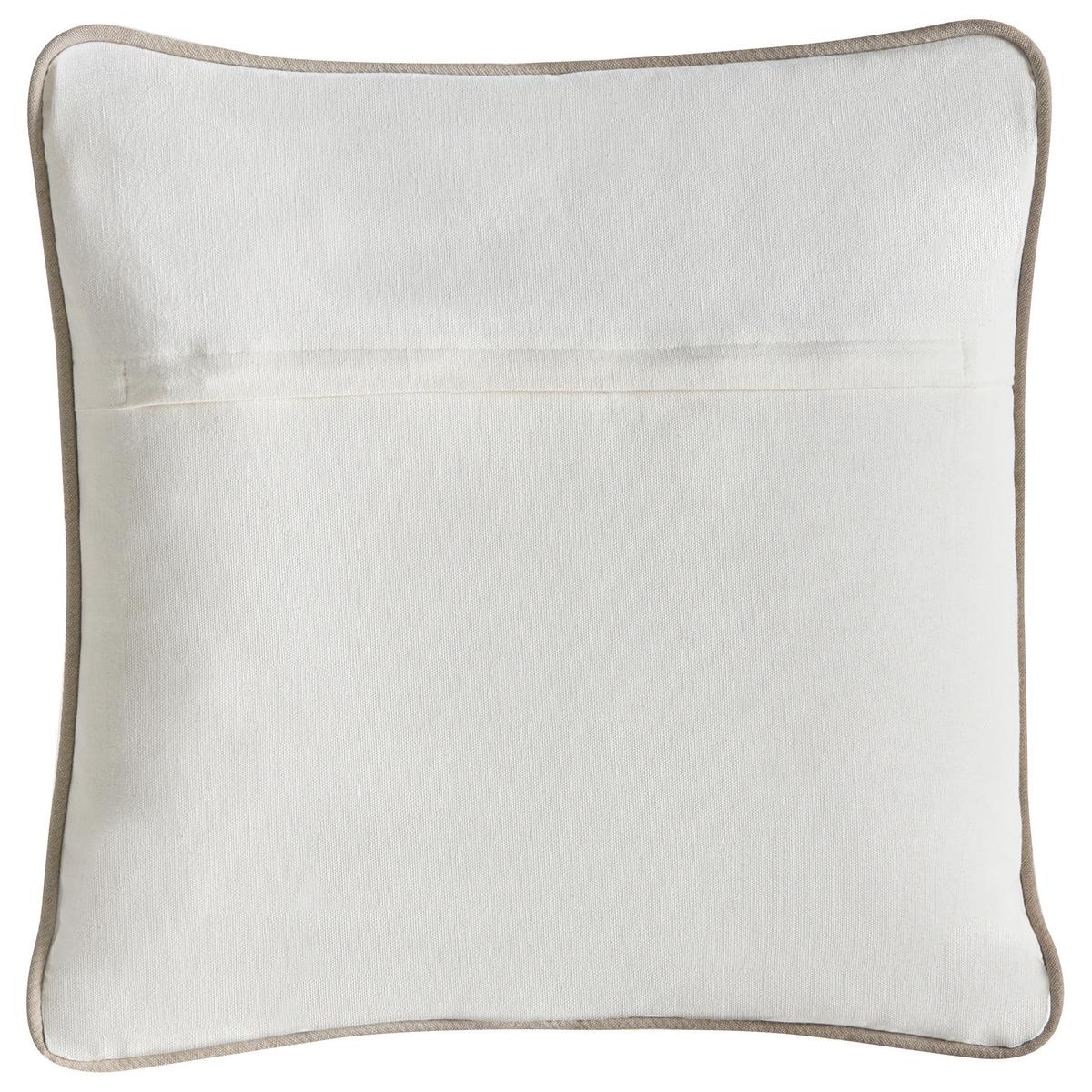 DEKOKISSEN 2er-Set Weiß 45/45 cm Sindora - Weiß, Textil (45/45cm) - Beliani