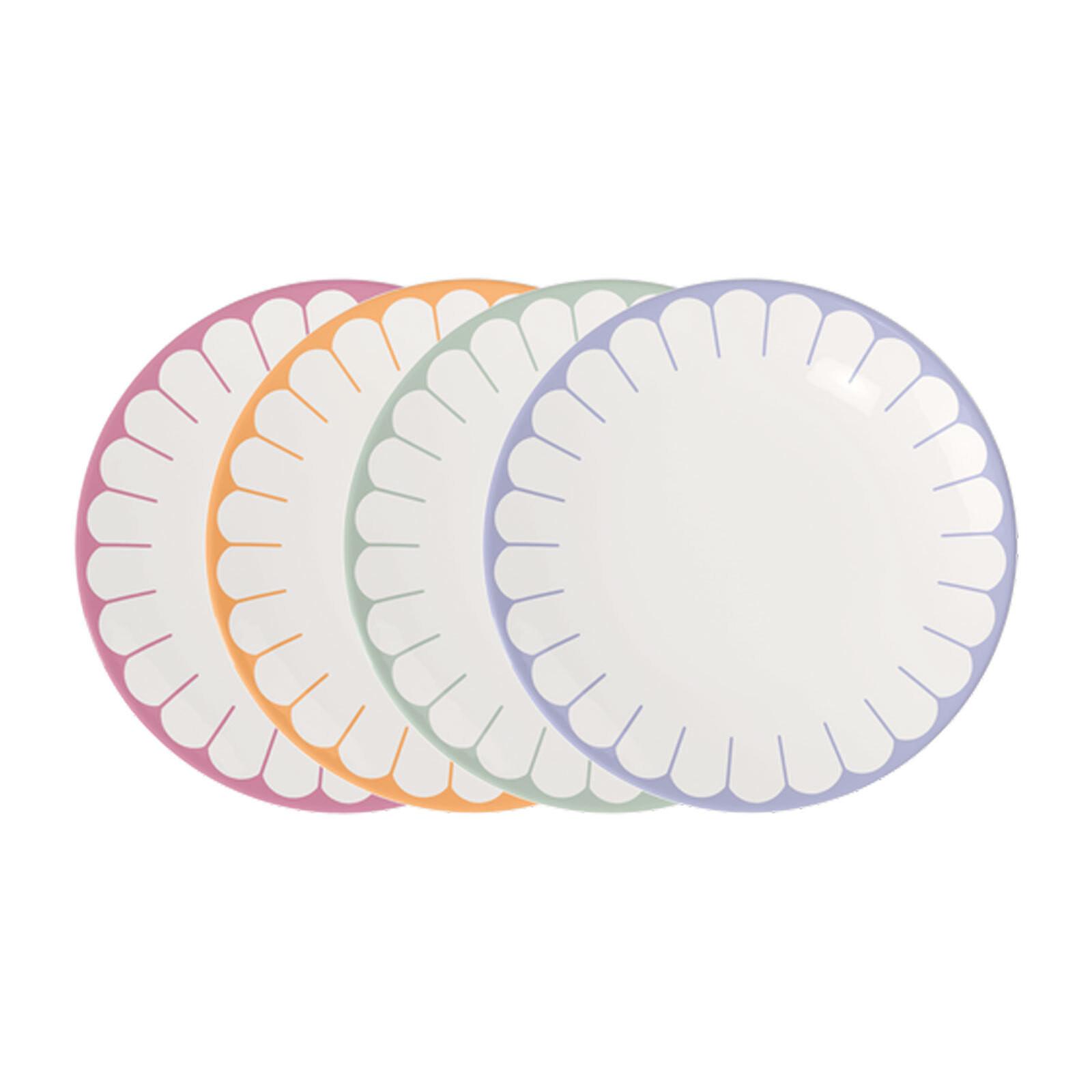 FRÜHSTÜCKSTELLER Fleur Couleur bunt ø 21,2 cm 4-tlg. - Multicolor, Keramik (21.2cm) - Villeroy & Boch