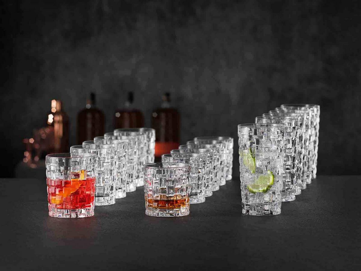 BARGLÄSER Bossa Nova transparent 18-tlg. - Transparent, Glas - Nachtmann