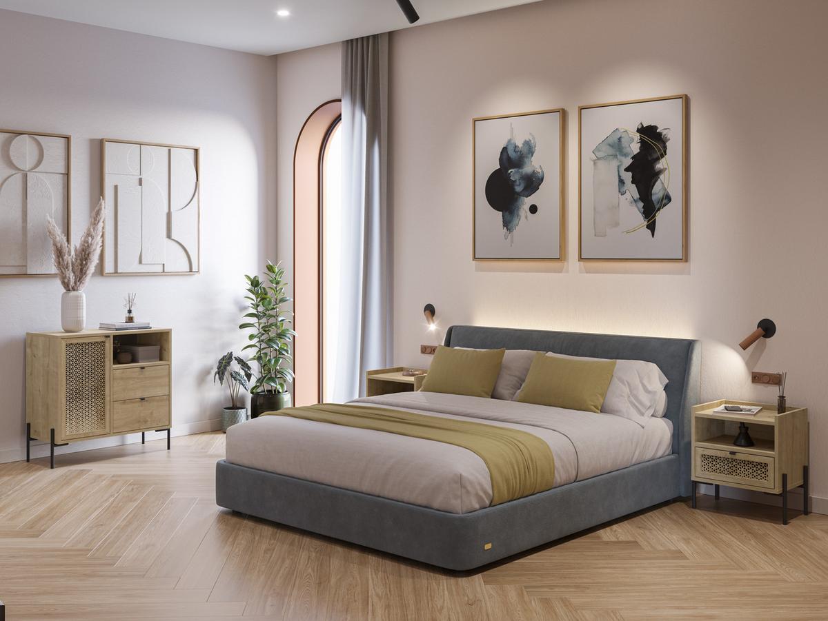 SCHRANK Inca Braun 84/40/80.5 cm - Braun, Holz (40/80.5/84cm) - Calicosy