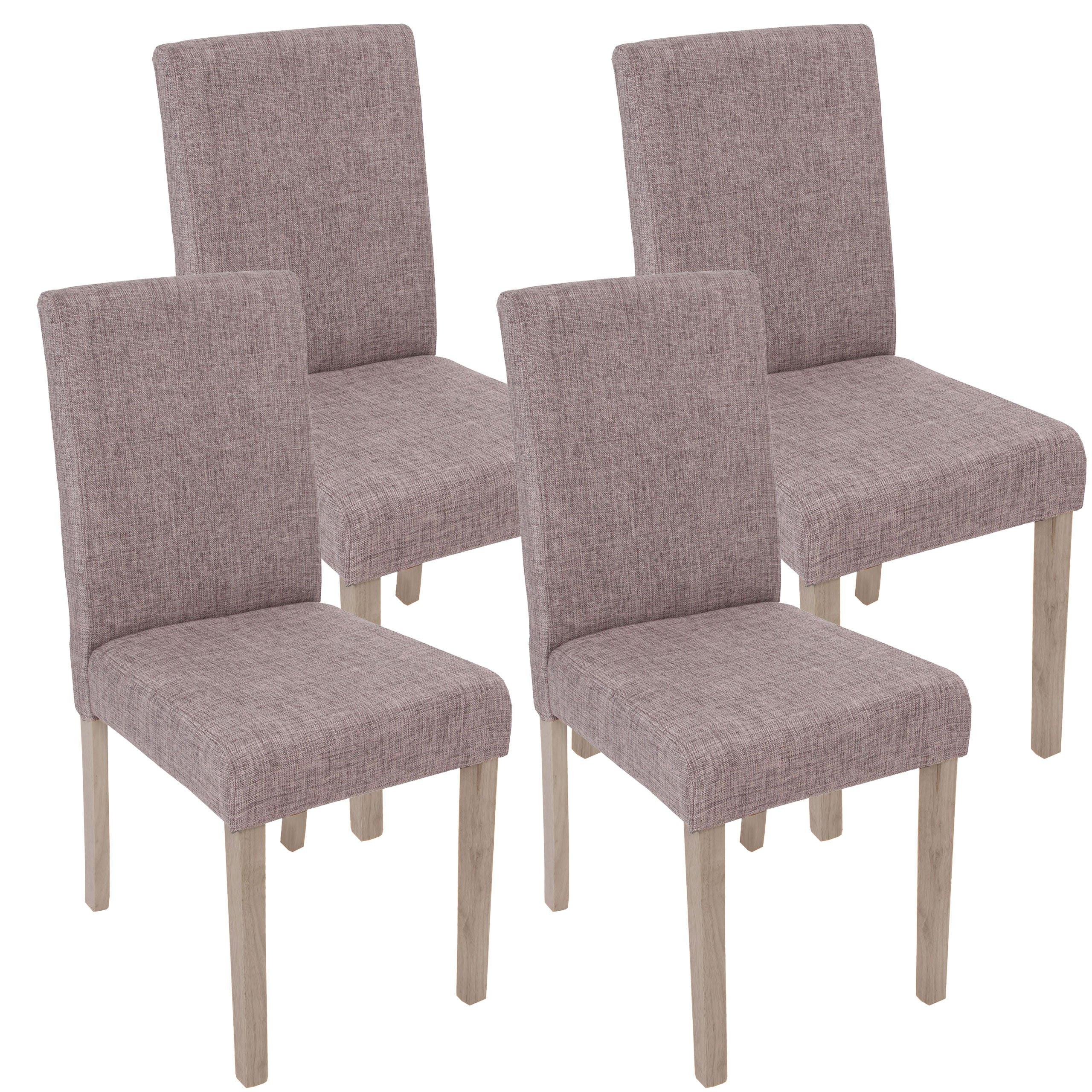 ESSZIMMERSTUHL Grau 4er-Set - Grau, Textil (43/90/56cm) - MCW