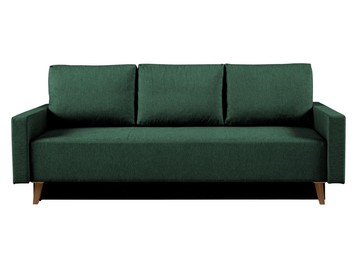 SCHLAFSOFA Oviedo - Grün, Holz/Kunststoff (215/86/95cm) - MIRJAN24