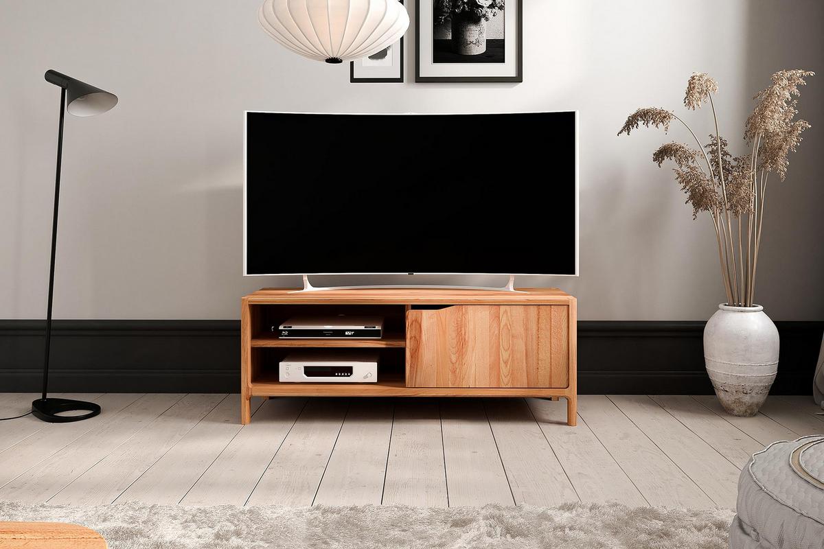 TV-SCHRANK PAUL Kernbuche - Kernbuche, Holz (111/48/50cm) - byoak