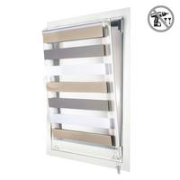 DOPPELROLLO Dreifarbig, 150 cm x 180 cm - Multicolor, Kunststoff (150/180cm) - STORESDECO
