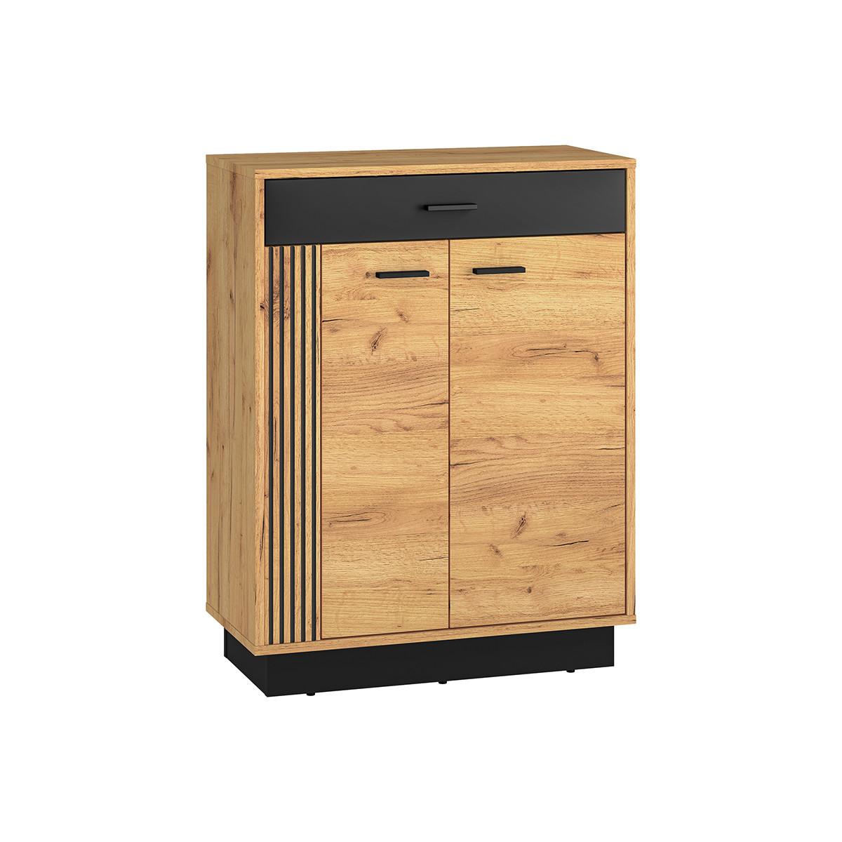 SCHUHMÖBEL Nilo Holz - Braun, Holzwerkstoff (70/91/34cm) - Petits-meubles