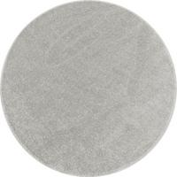 TEPPICH Kurzflor MAIN in Creme, einfarbig, Ø 160 cm - Beige, Textil (160/160cm) - KADIMA DESIGN