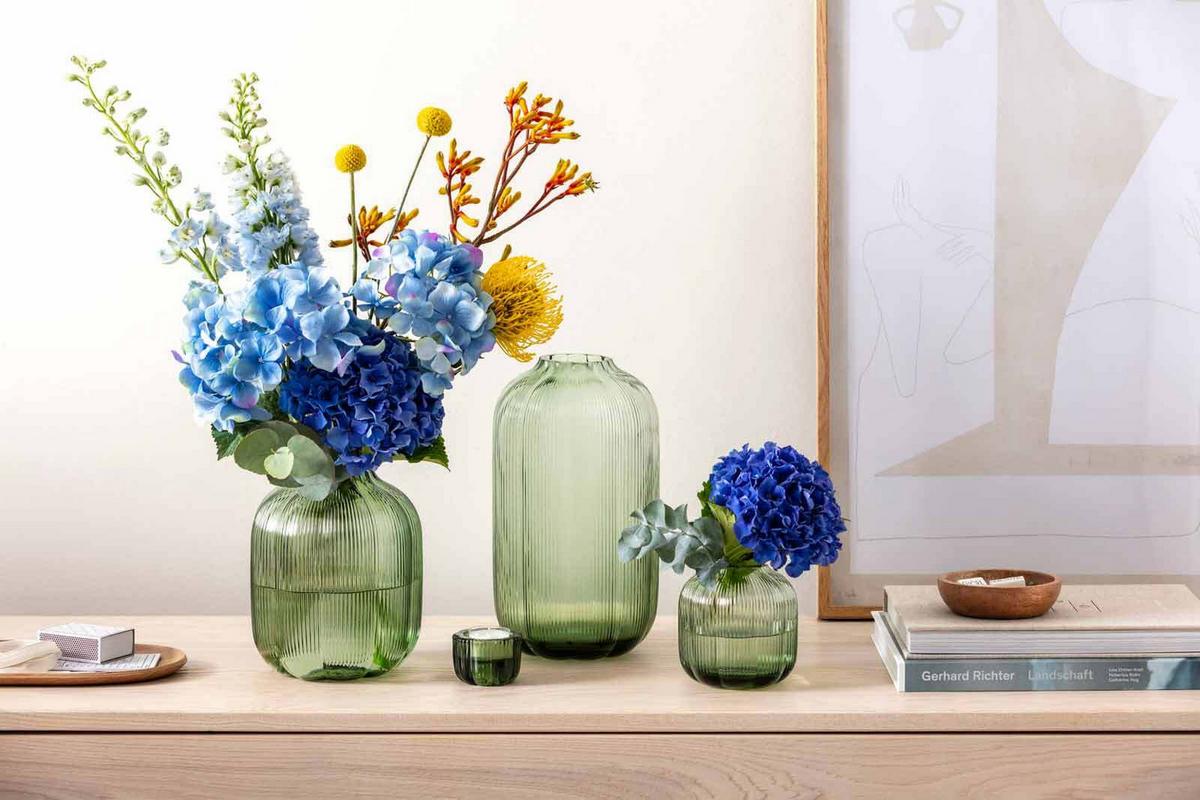 VASE Fleur grün 11 cm - Grün, Glas (11/11cm) - Villeroy & Boch