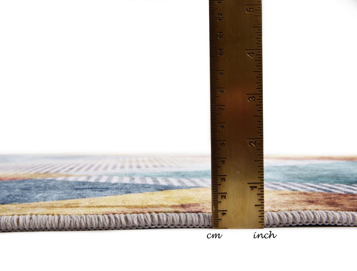 KURZFLORTEPPICH Rachele 90x160 cm - Multicolor, Textil (90/160cm) - Gino Falcone