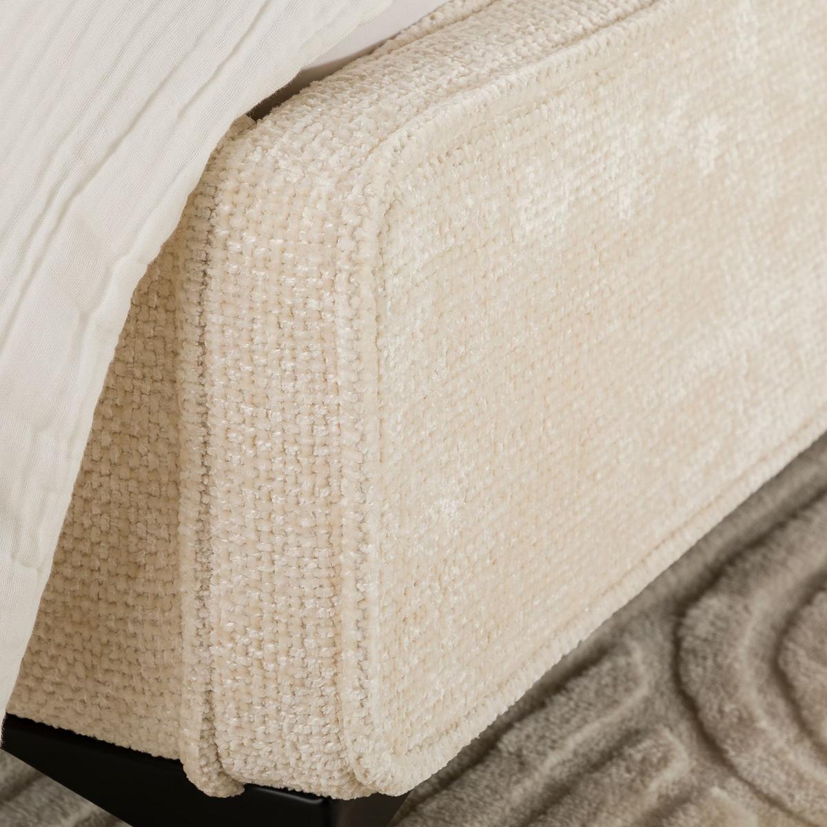 POLSTERBETT VIRETTA 90x200 cm weiß - Weiß, Textil (90/200cm) - IDIMEX