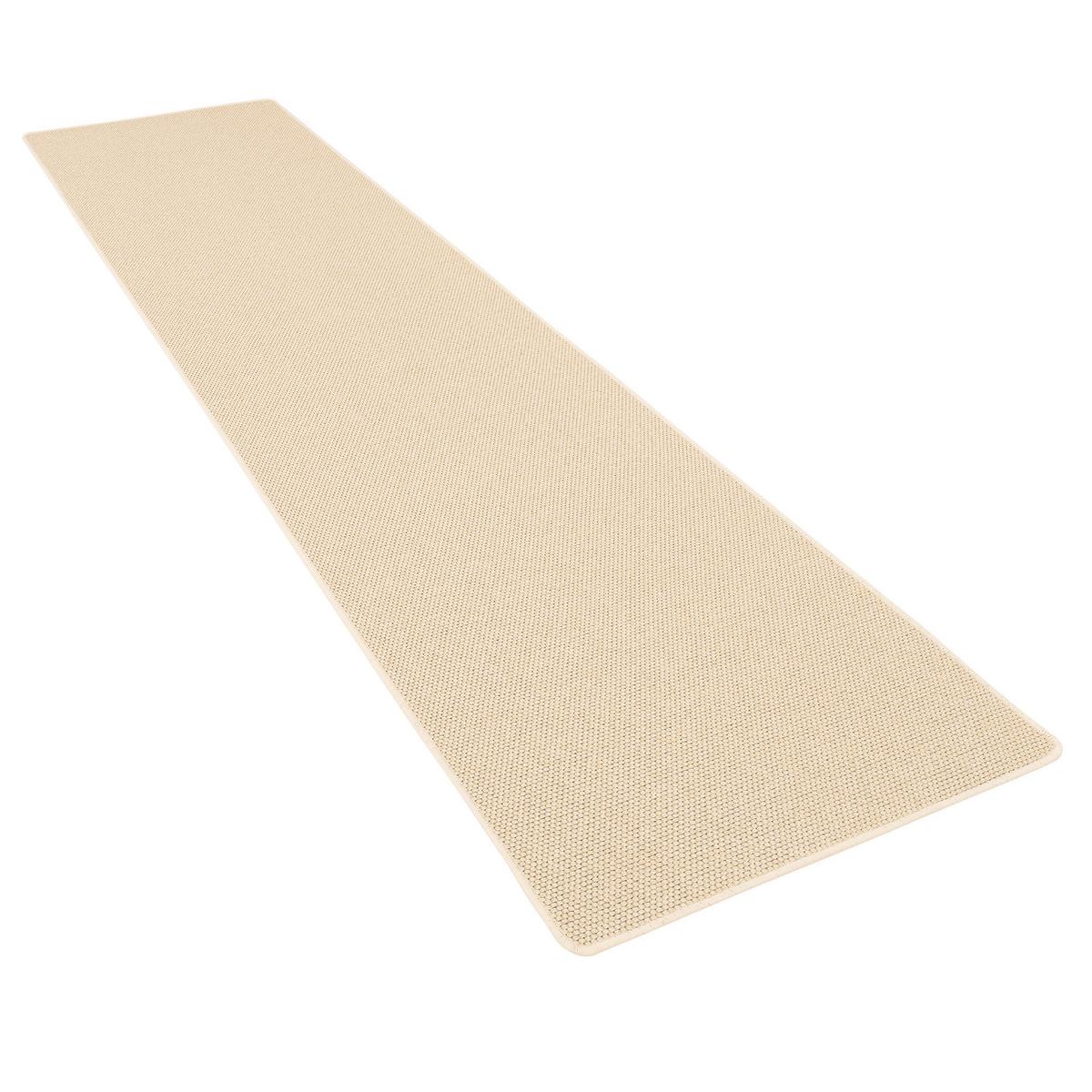 NATUR TEPPICH LÄUFER WOLLE BERBER - Beige, Textil (100/200cm) - Snapstyle