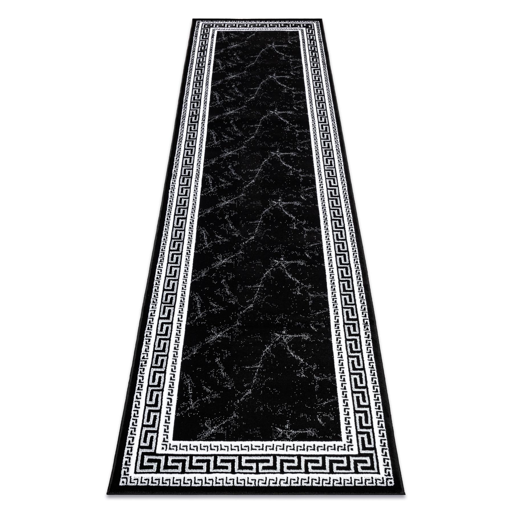 TEPPICH Gloss 70/250 cm - Schwarz, Textil (70/250cm) - rugsX